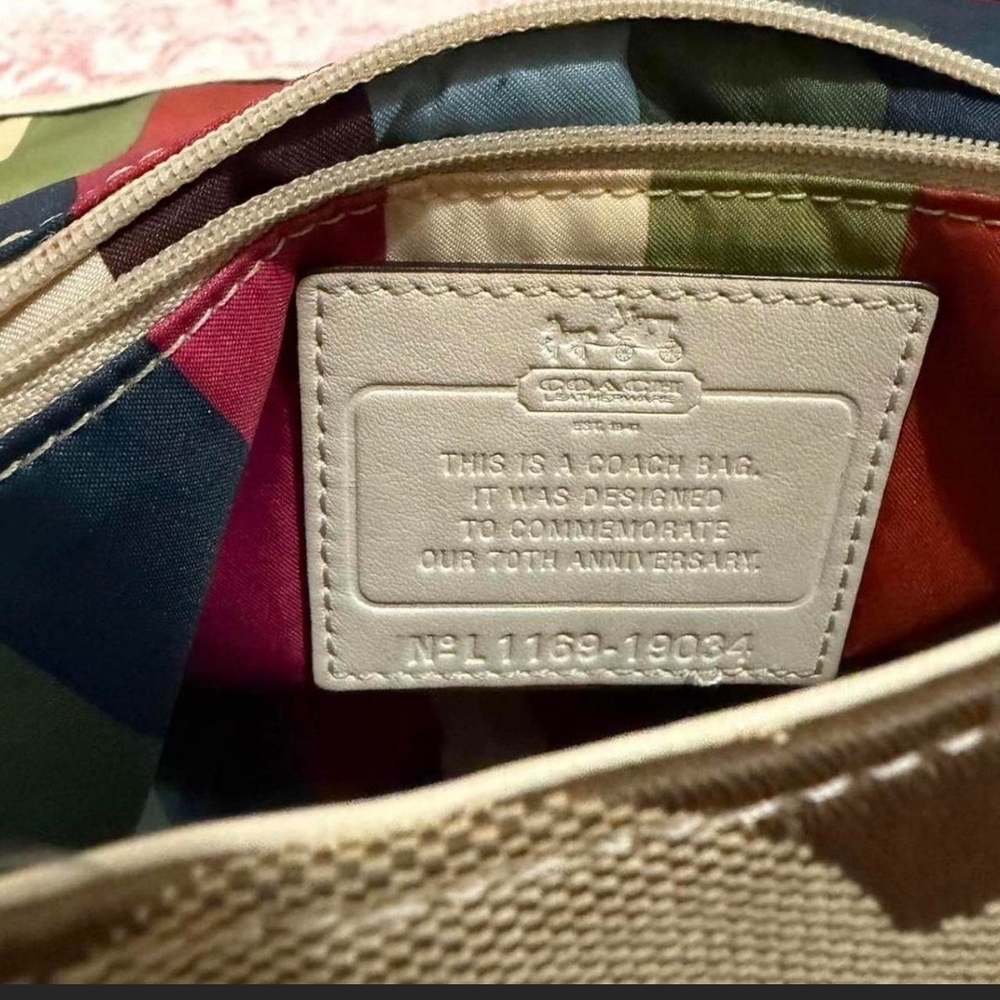 Coach 70th Anniversary Limited Edition Willis Bag - Picture 4 of 5